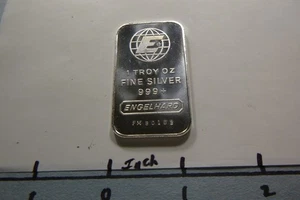 ENGELHARD GROSSER "E" POSTFRISCH 1981 VINTAGE 999 SILBERBARREN 2EN8 - Bild 1 von 2
