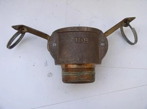 ACCOPPIATORE TUBO ANTINCENDIO P-T CAM E SCANALATURA VINTAGE - Foto 1 di 3
