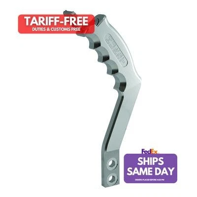 Hurst 5381000, One Natural Aluminum Nitro Shifter Stick 2 8.75 Long Clear Anodiz - Image 1 of 4