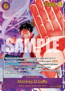 Monkey.D.Luffy (061) (Alternate Art) [Extra Booster: Anime 25th Collection] Foil - Picture 1 of 1