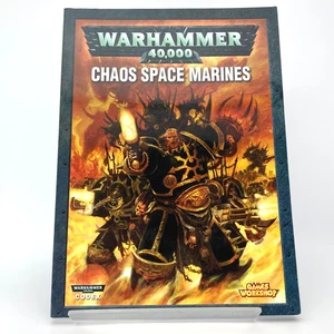 Chaos Space Marine Codex 3. Edition - Warhammer 40K Games Workshop M2152 - Bild 1 von 3