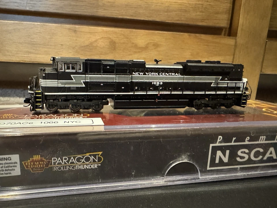 Broadway Limited N Scale Norfolk Southern SD70ACe 1066 NYC DCC Paragon 3 Sound - Image 1 of 2