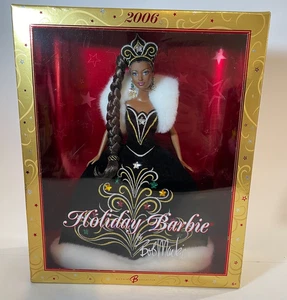 Holiday Barbie Puppe 2006 von Bob Mackie African American Mattel J0950 Neu in OVP - Bild 1 von 7