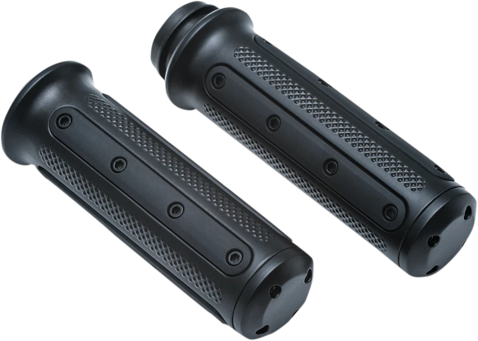 Empuñaduras Kuryakyn Heavy Industry negras acelerador por cable Harley Touring 08-16 - 6123 Foto 1 de 1