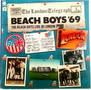 BEACH BOYS '69 -The Beach Boys Live In London -Vinyl LP 1976-Capitol ST-11584 - Bild 1 von 6