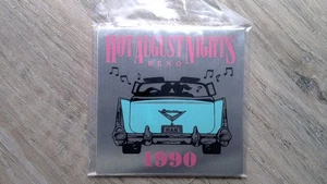 Daytona Trophy Hot August Nights 1990 Metal Plaque Automobilia Sign - Picture 1 of 2