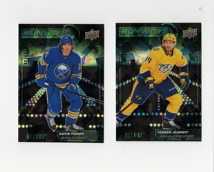2022-23 Upper Deck Allure Runways Green #/99 Inserts Pick From List - Picture 1 of 3