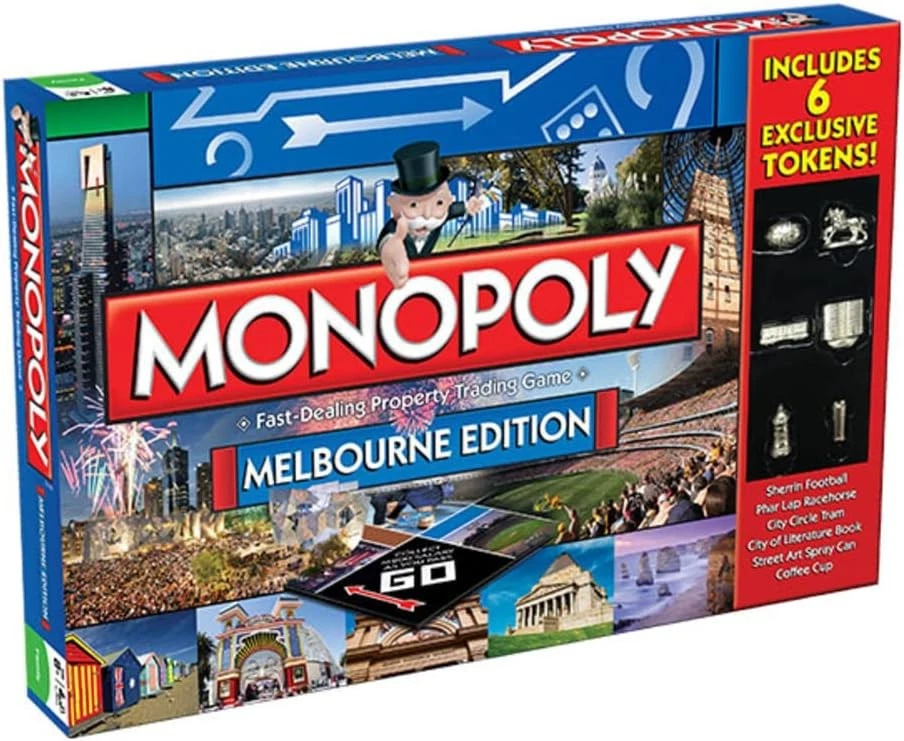 HASBRO GAMING - MONOPOLY - MELBOURNE EDITION - image 1 of 1