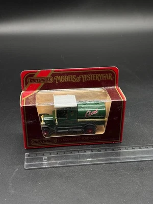 MATCHBOX MODELS OF YESTERYEAR, 1912 MODEL T FORD TANKER Y-3 Castrol - Immagine 1 di 3