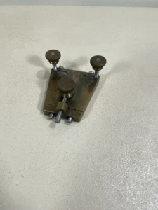 Vintage Brass Watchmakers Mirror Screw Polishing Frog/Polishing Bolt Tool #1 - Picture 1 of 7