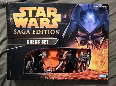 Parker Brothers Star Wars Saga Edition Chess Set - Image 1 of 4