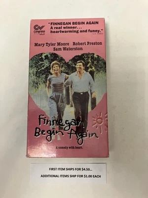 VHS Tape   Finnegan Begin Again    $7.00      Shipping   $4.50/$1.00 Foto 1 de 2