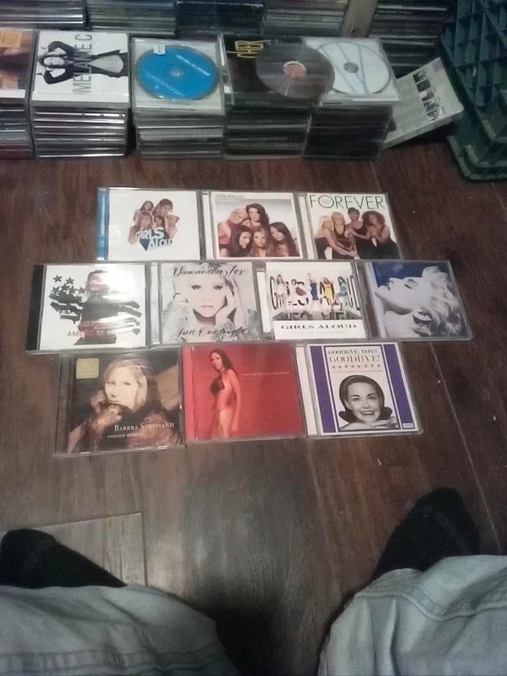 Various Artists Cd Lot 10 Includes Madonna Barbra Streisand Girls Aloud Foto 1 de 3