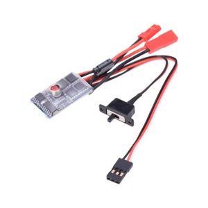 RC Car 10A Brushed ESC Two Way Motor Speed Controller for 1/16 1/18 1/24 Truck - Picture 1 of 9