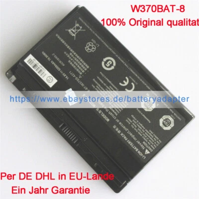 Batería Original W370BAT-8 para CLEVO W355SS W370SS W370ST W355ST NP7358 Foto 1 de 4