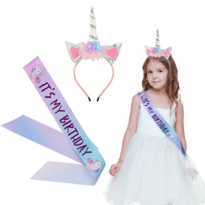 Haarschmuck,Einhorn-Stirnband, florales Einhorn-Horn-Stirnband, Cosplay-Kostüm-R - Bild 1 von 6