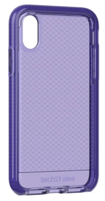 Capa Tech21 EVO CHECK para Apple iPhone X/Xs - Ultra VIOLETA (T21-6171) - Imagem 1 de 4