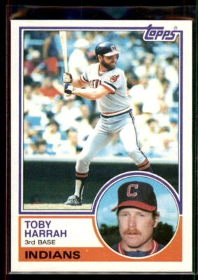 1983 Topps Toby Harrah #480 Cleveland Indians - Image 1 of 2