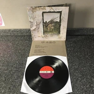 LP VINYL LED ZEPPELIN ALBUM 4 OHNE TITEL 2401012 UK 1. DRUCK VER 2 1971 EX+/EX+ - Bild 1 von 17