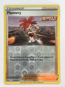Flannery 139/198 Reverse Holo Uncommon Chilling Reign Pokemon Lightly Played LP - Picture 1 of 8