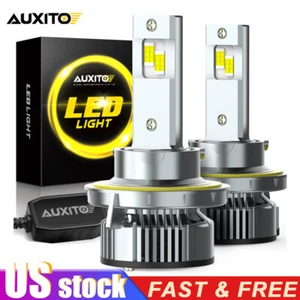 AUXITO LED Headlight Bulbs Conversion Kit H13 Fog Light Bright White 40000lm EXZ - Picture 1 of 13