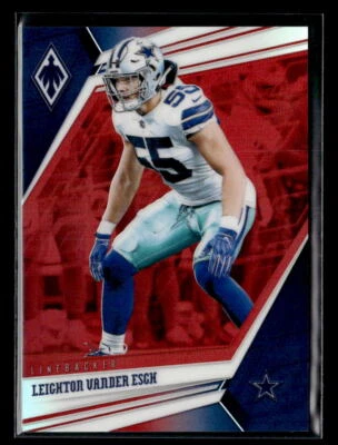 Leighton Vander Esch #'d /299 - 2019 Panini Phoenix Red Holo SP #54 Cowboys - Image 1 of 2