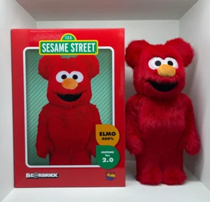Disfraz de Elmo Bearbrick Plaza Sésamo Ver. 2 400% - Imagen 1 de 1