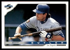 1996 Score #91 Brett Butler Los Angeles Dodgers