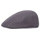 Summer Newsboy Style Adjustable Breathable Sun Hat Beret Hat Peaked Cap