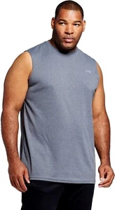 Big &Tall Muscle Shirt Champion C9 Men's Duo Dry Sleeveless T Shirt Tank S9813T - Picture 1 of 5