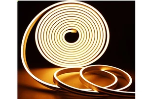 Striscia LED 12V Neon 5M Luce Naturale Impermeabile Flessibile Alimentatore - Foto 1 di 4