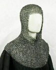 MS Flat Riveted Only Oil Finish 9 mm Chain Mail Medieval /Hood