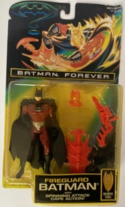 Batman Forever Fireguard with Spinning Attack Cape Action 1995 - Box beschädigt - Bild 1 von 12