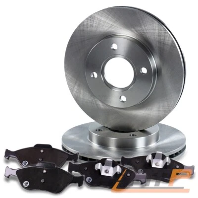 BESTPRICE BREMSSCHEIBEN BELÜFTET Ø258 + BREMSBELÄGE VORNE FÜR FORD FIESTA STREET KA PUMA