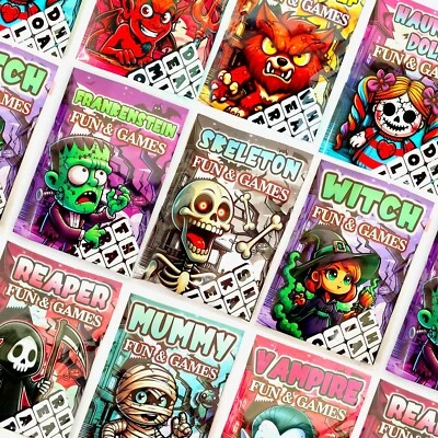 MY KINDA PARTY Pre-Filled Halloween Party Bags for Kids – Trick or Treat Goody Bags with Sweets