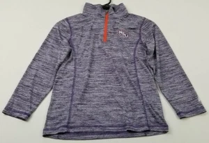 NSU Jacket Kids Medium M 8 Purple White Long Sleeves 1/4 Zip Northwestern State - Picture 1 of 10