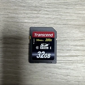 32GB Transcend Ultimate SDHC CL10 Secure Digital Speicherkarte - Bild 1 von 3