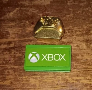 Monopoly Empire Golden Xbox 360 Controller Token & Xbox Tile Replacement Pieces - Picture 1 of 2