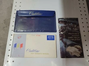 1967 CADILLAC OWNERS MANUAL SET ORIGINAL GLOVEBOX BOOKS GUIDE - Picture 1 of 3