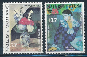 Wallis & Futuna - postfrisch Kunstmalerei Cezanne Picasso Briefmarken (1981) C108-9 - Bild 1 von 1