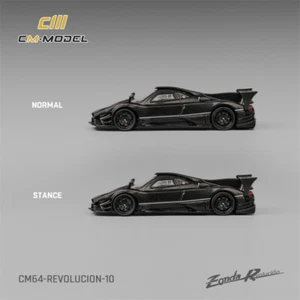 CM MODEL 1:64 Pagani Zonda Rev Fullcarbon Diecast Model Car - Picture 1 of 5