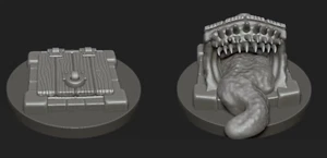 ¡Trapdoor Mimic Manor! Dungeons and Dragons D&D miniatura - Imagen 1 de 2