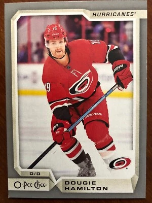 18-19 UD Series 2 Opee Chee Sliver Short Print #608 Dougie Hamilton - Image 1 of 2