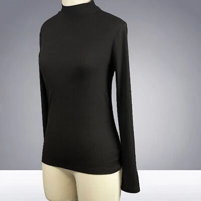 Cuello alto manga larga negro No Boundaries talla M (7-9) Foto 1 de 4