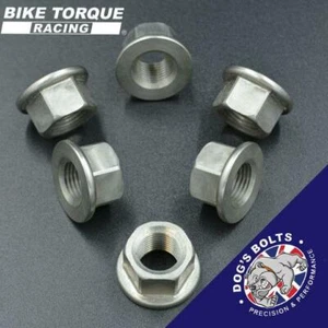 Stainless Steel Sprocket Nut Set to fit Triumph 865 Bonneville T100 09-15 - Picture 1 of 1