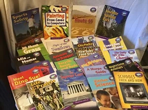 3rd grade vocabulary readers books reading practice Homeschool Lot Of 22 Titles - Picture 1 of 3