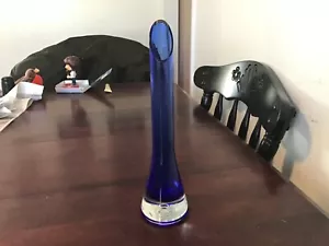 Cobalt Blue Glass Vase - Picture 1 of 2
