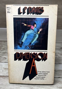 Vintage Dimension A by Davies Paperback Science Fiction (1972) 1st Dell Printing - Imagen 1 de 15