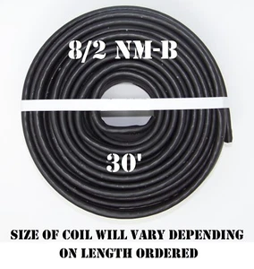 8/2 NM-B x 30' Southwire "Romex®" Cable eléctrico - Imagen 1 de 2