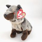 Ty Beanie Baby Howl The Wolf Dog 2000 Y2k Mint With Tags